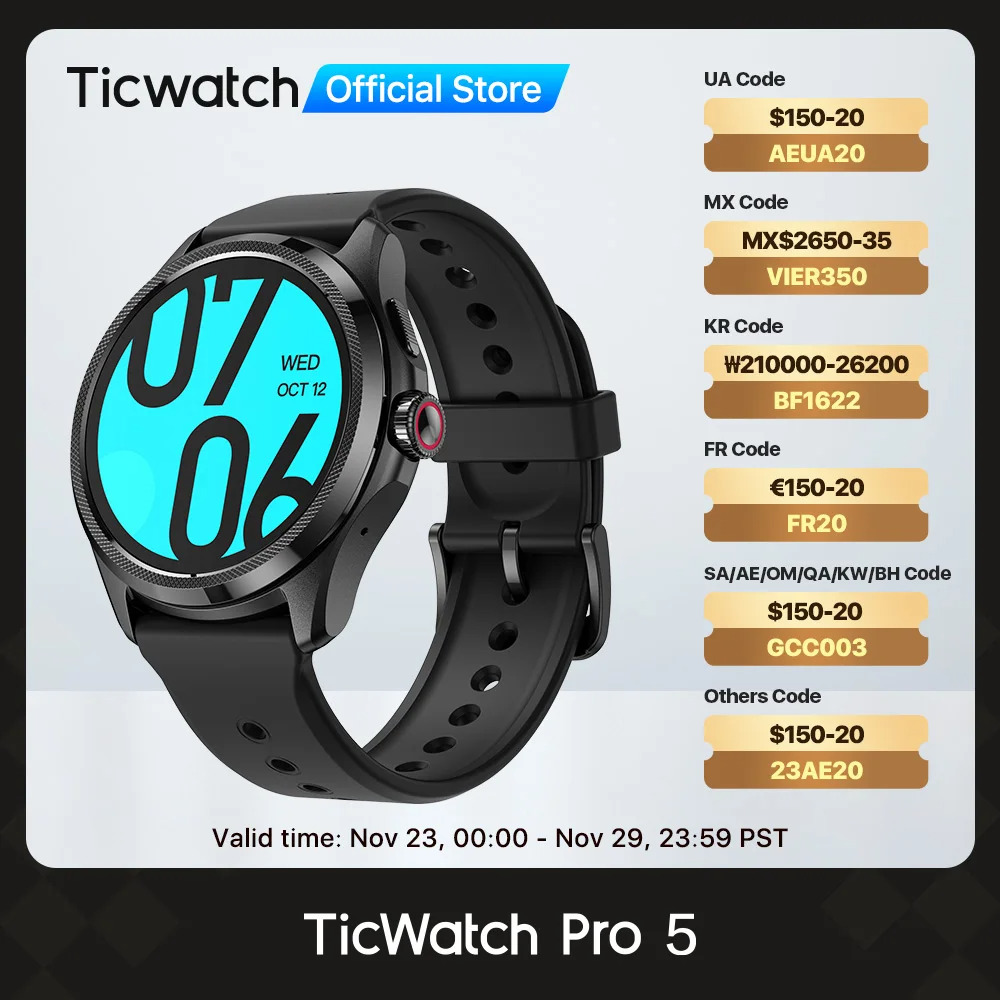 tic watch pro 5